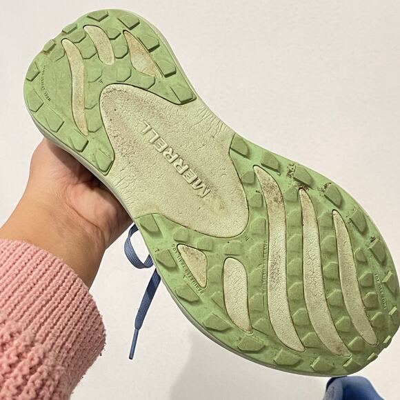 Merrell Morphlite Road Running Shoes Women's 9.5 Blue Cushion Comfy Low Top - Picture 2 of 12